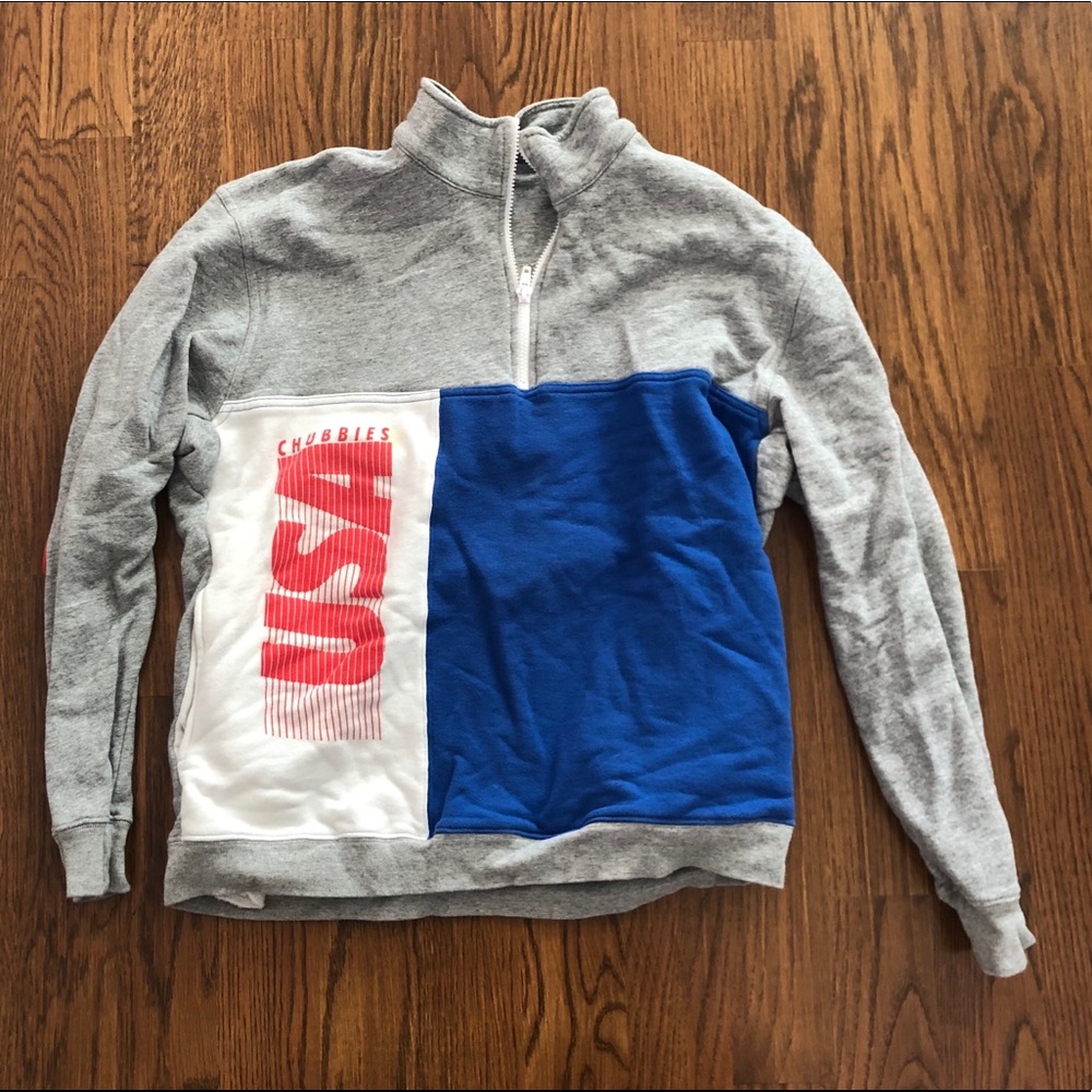 CHUBBIES 3/4 Zip up!